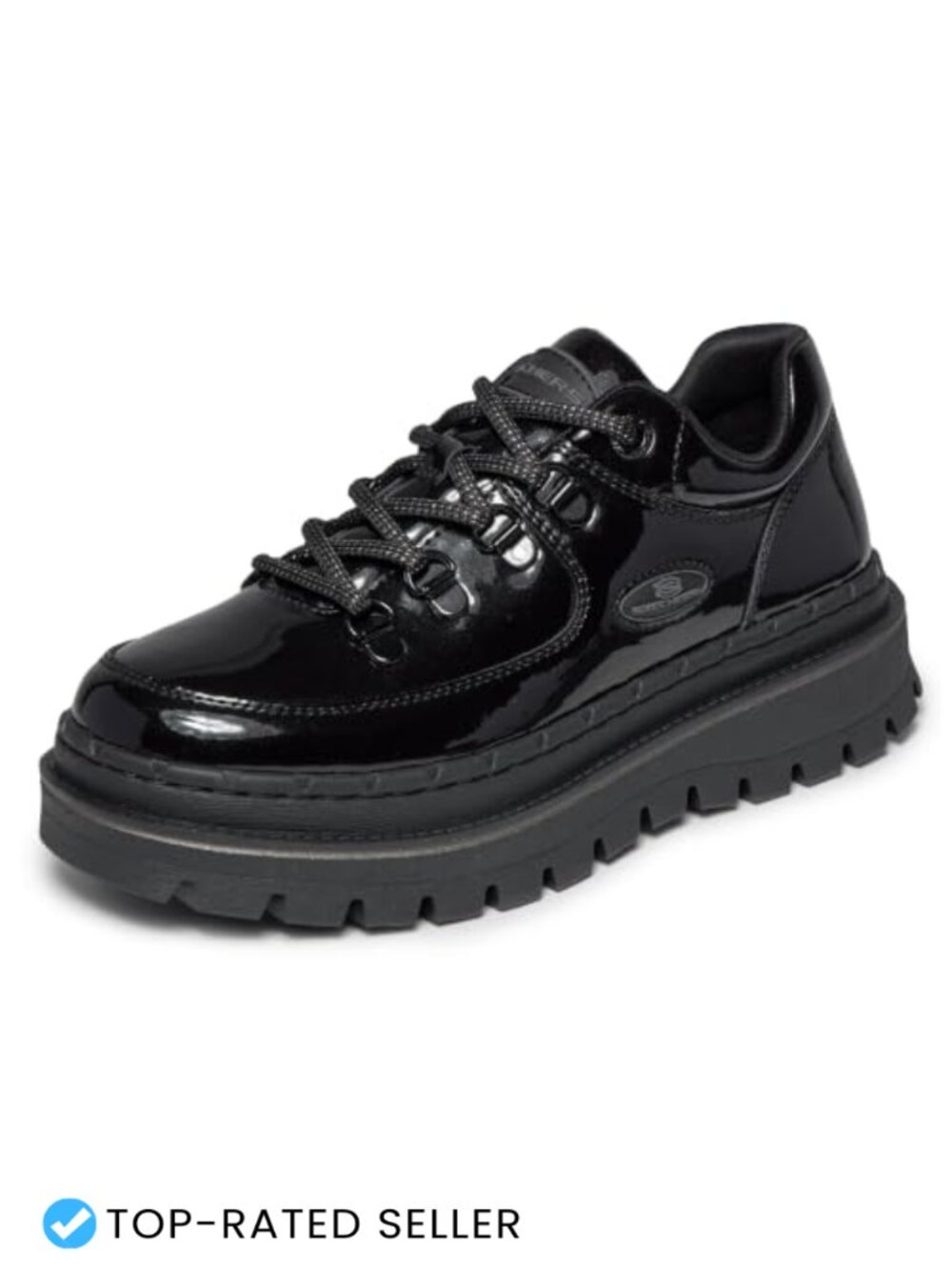 Skechers Jammers Cool Block Platform Sneaker Boot Lace-Up Memory Foam